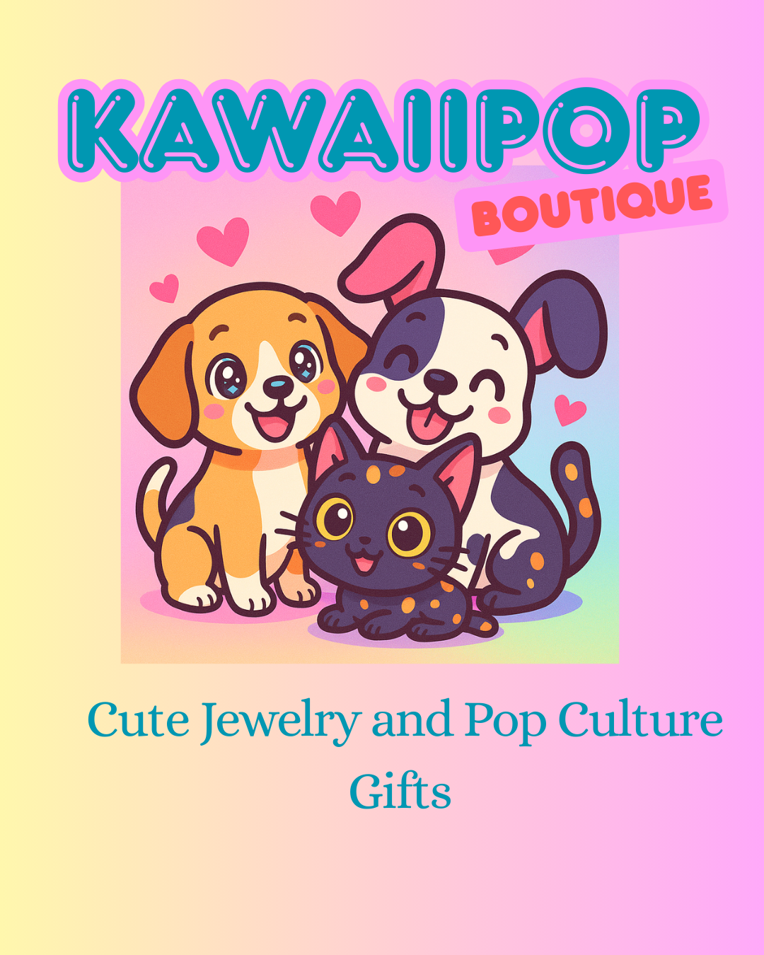 KawaiiPop Boutique - Cute Jewelry and Pop Culture Gifts