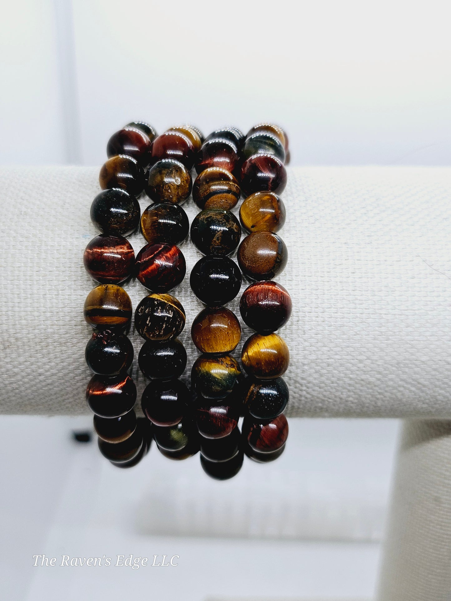 Multi Tiger's Eye Stone Bracelet 8mm