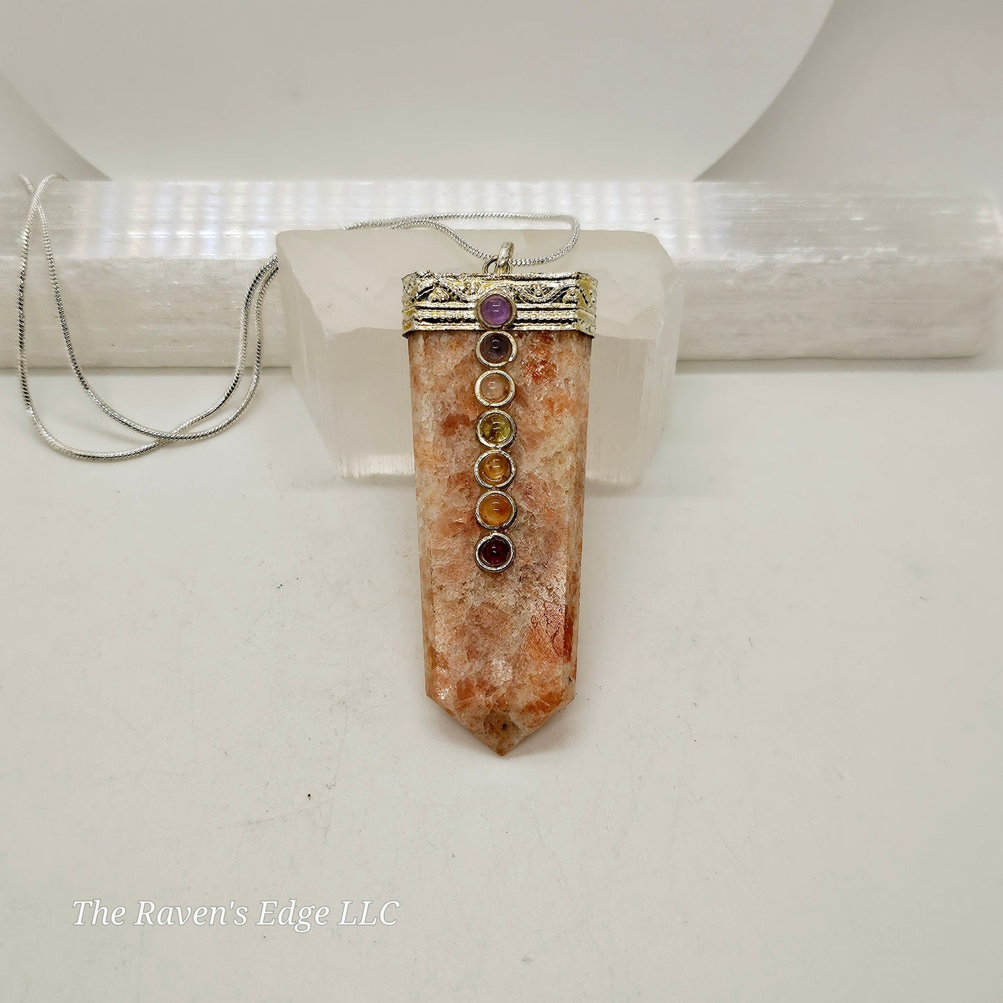 Sunstone Chakra Necklace