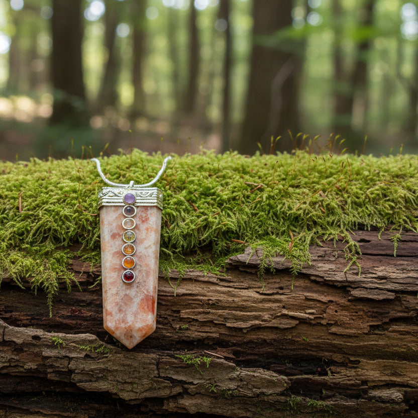 Sunstone Chakra Necklace