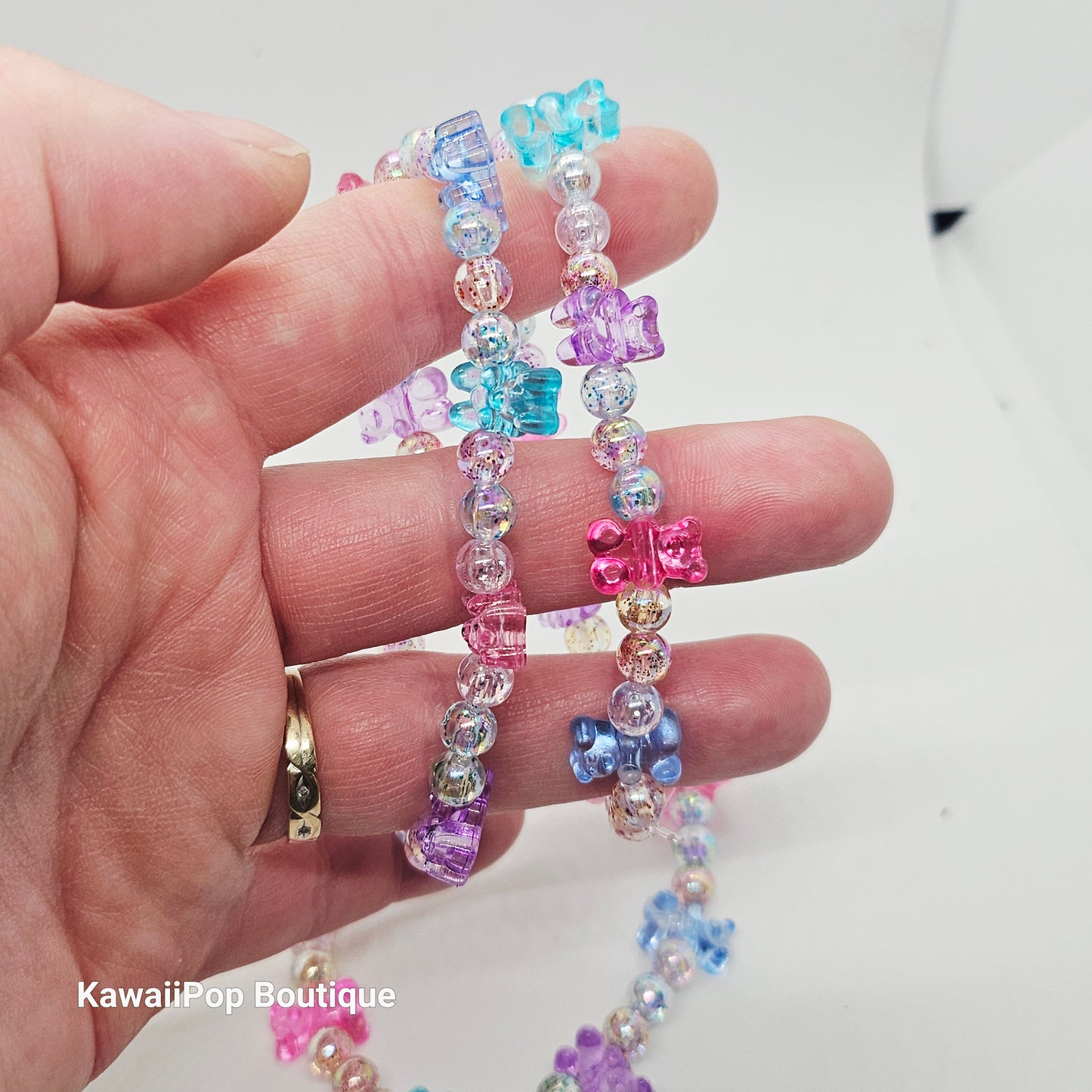 Gummy Bear Beaded Bracelet – Kawaii Jewelry