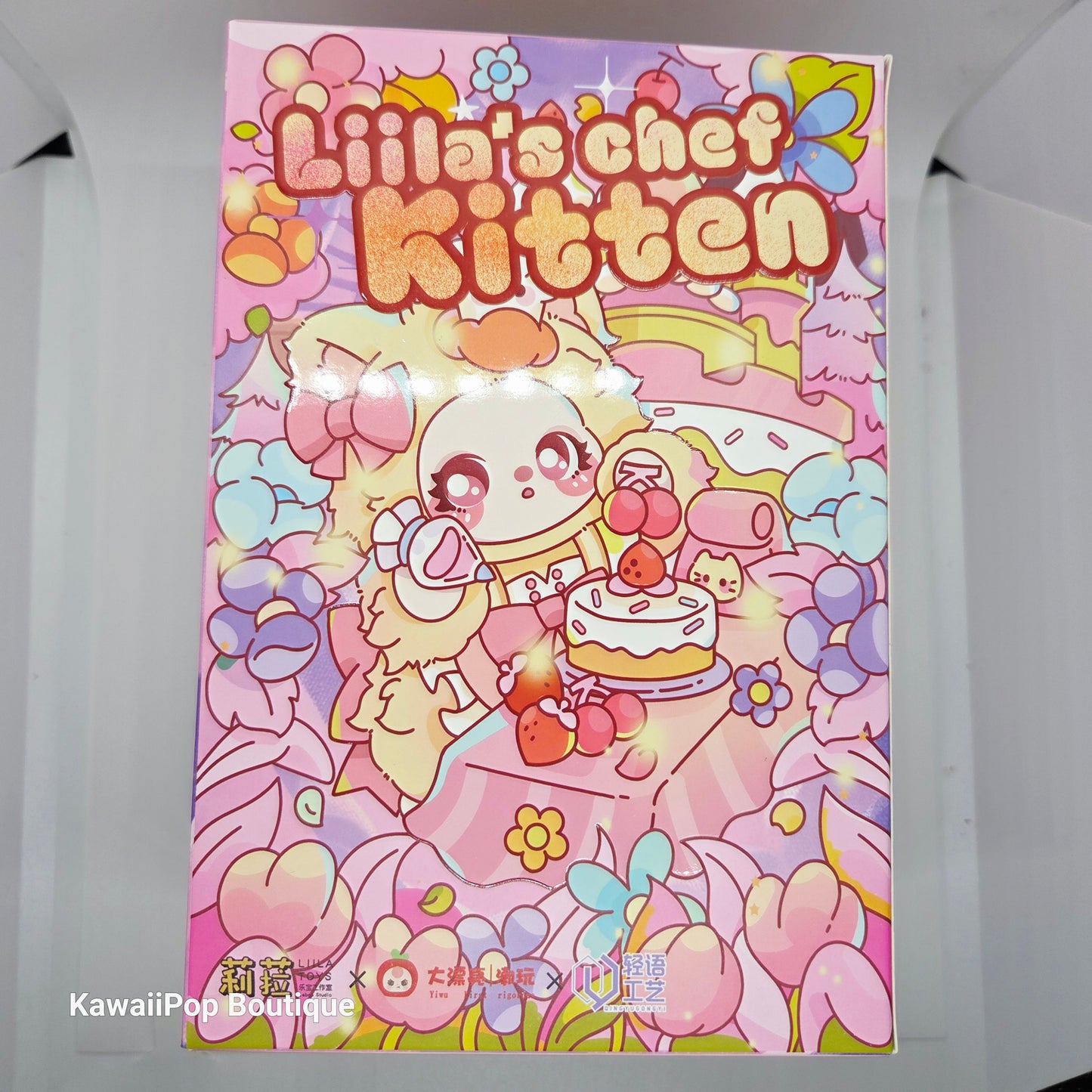 Liila’s Chef Kitten Plush • Confirmed Blind Box Cat Plush Chocolate Hug Roll • Kawaii Cat Plushie • Cute Collectible Plush Toy