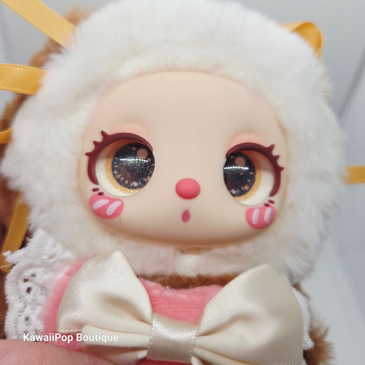 Liila’s Chef Kitten Plush • Confirmed Blind Box Cat Plush Chocolate Hug Roll • Kawaii Cat Plushie • Cute Collectible Plush Toy