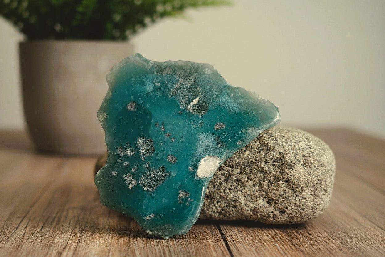 Rare Mtorolite Plates from Zimbabwe - Natural Green Chrome Chalcedony Specimen