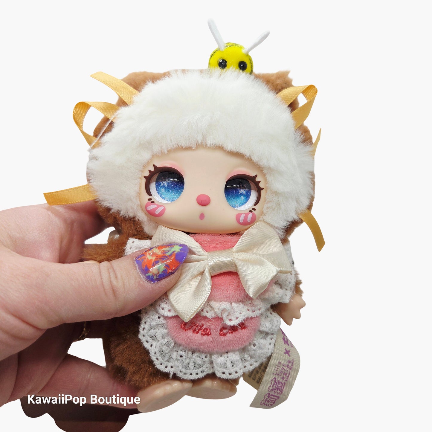 Liila’s Chef Kitten Plush • Confirmed Blind Box Cat Plush Chocolate Hug Roll • Kawaii Cat Plushie • Cute Collectible Plush Toy