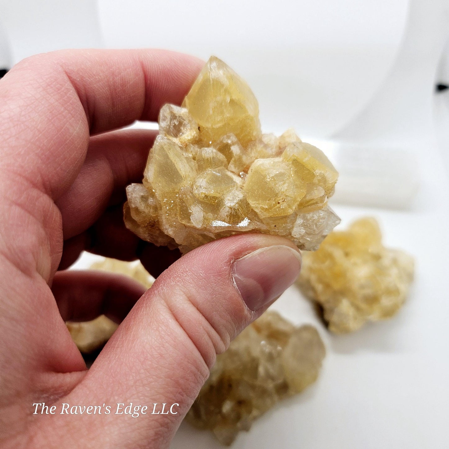 Natural Limonite Quartz – Rough Crystal Specimen from Zambia | Collector’s Mineral | Earthy Healing Stone