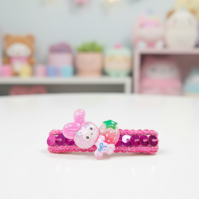My Melody Style Handmade Hair Clip